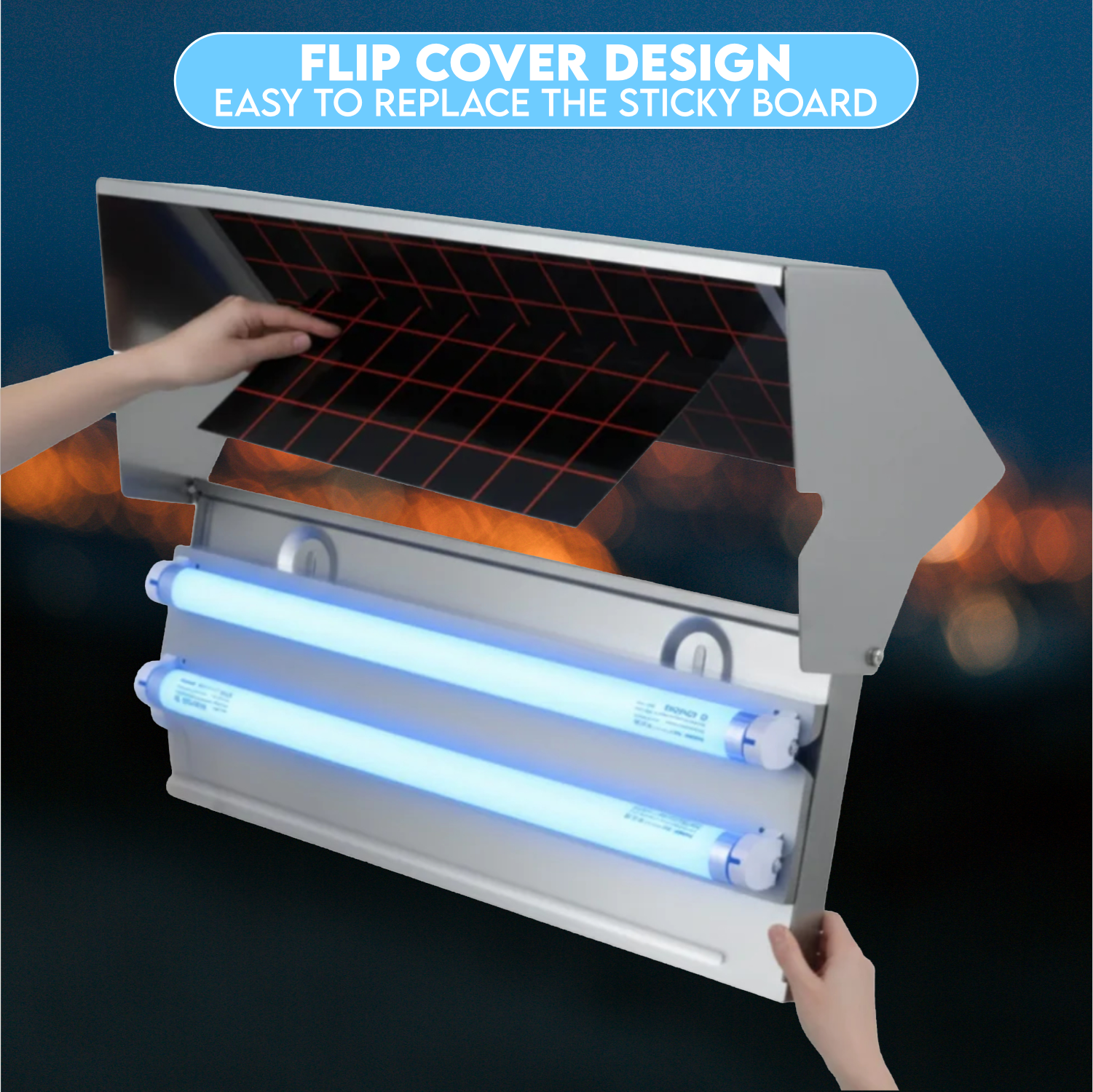 AlShabah Steel 7000 Commercial Flying Insect Killer