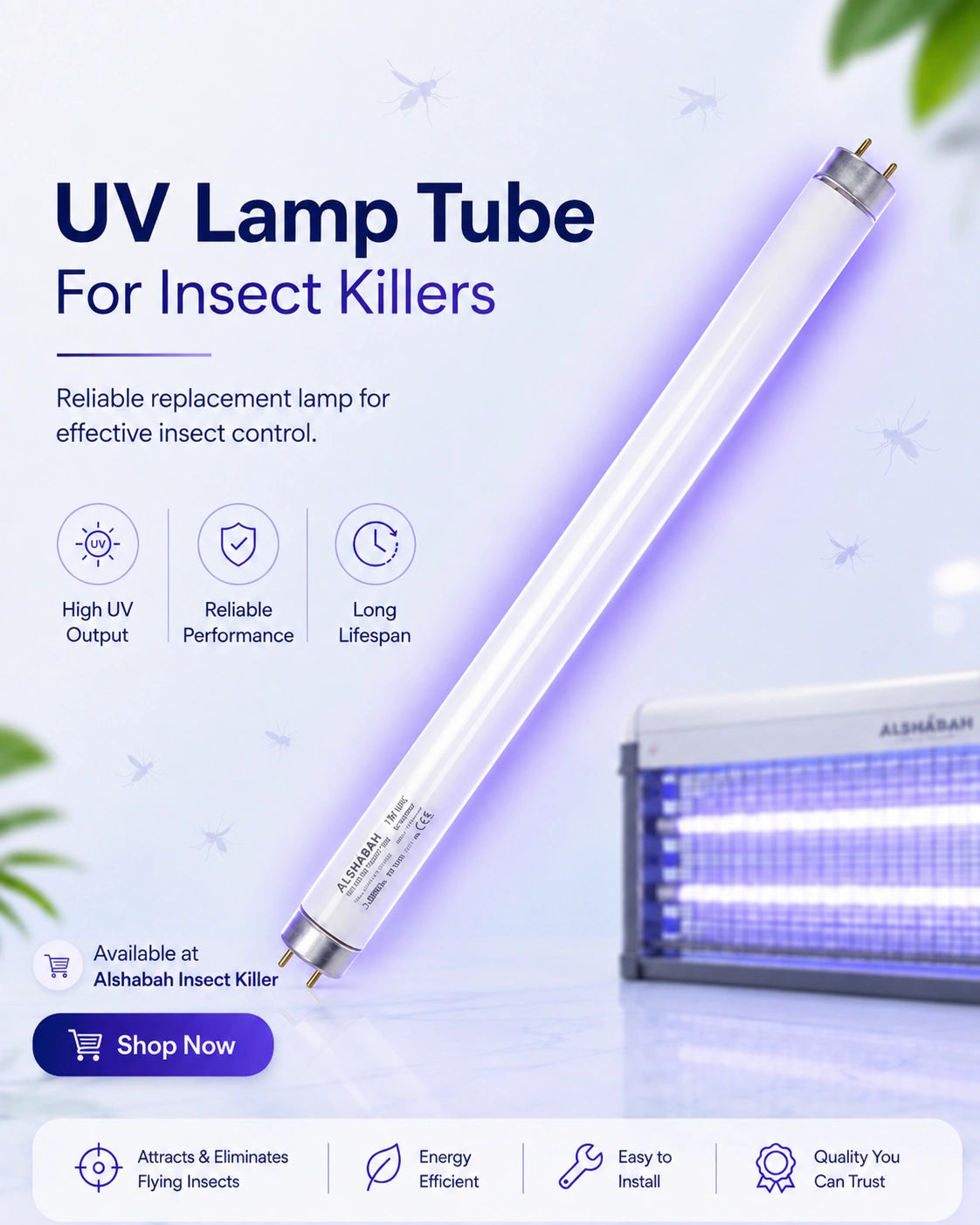 ALSHABAH UV Lamp Tube