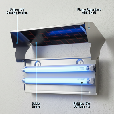 AlShabah Steel 7000 Commercial Flying Insect Killer