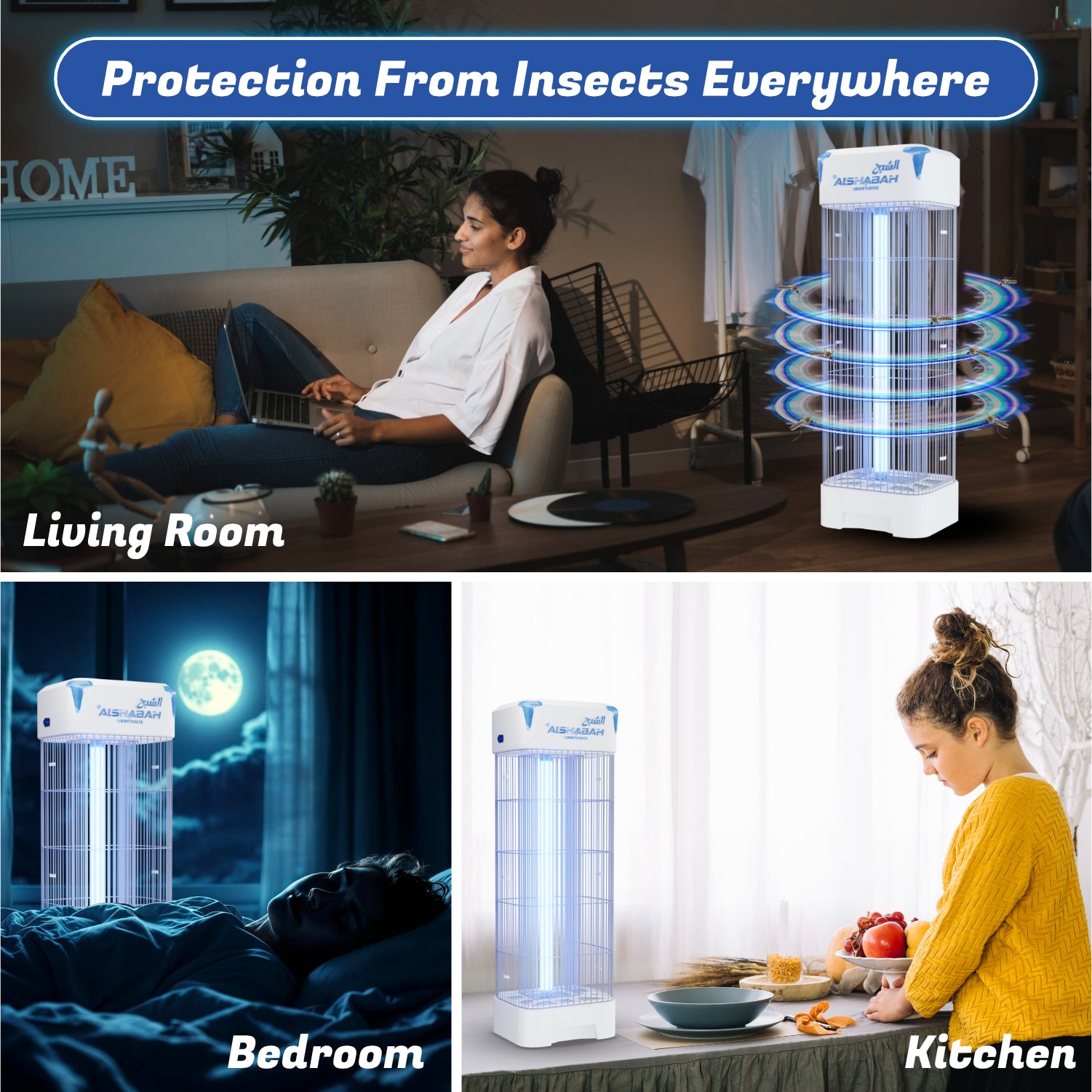 ALSHABAH PRO Insect Killer White